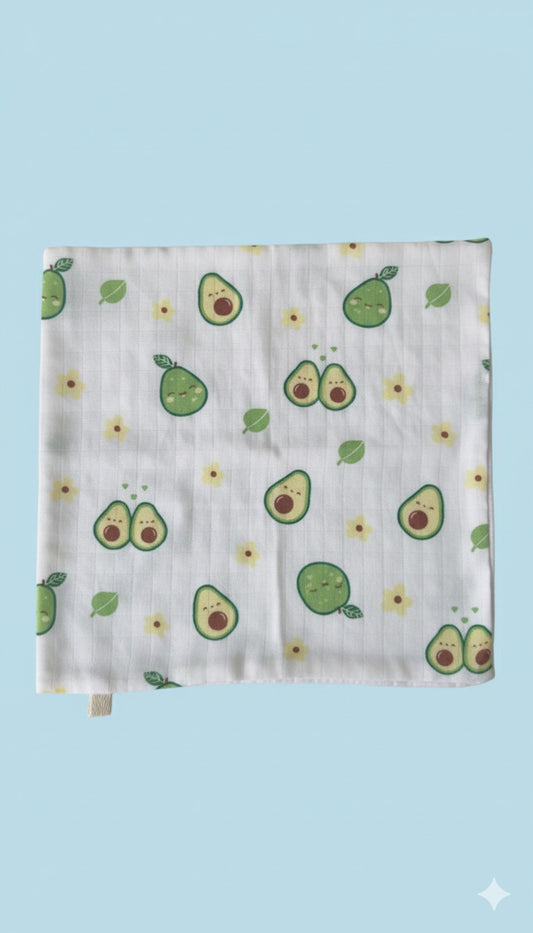 100% Organic Cotton Baby Wash cloth |super absorbent - pack of 2| Avobird