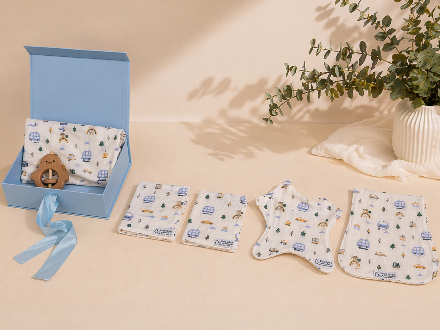 Little Igloo Boss Baby Gift Box – 6 Piece Set