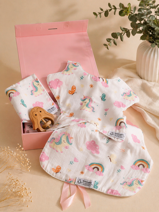 Little Igloo Unicorn Gift Box – 6 Piece Set
