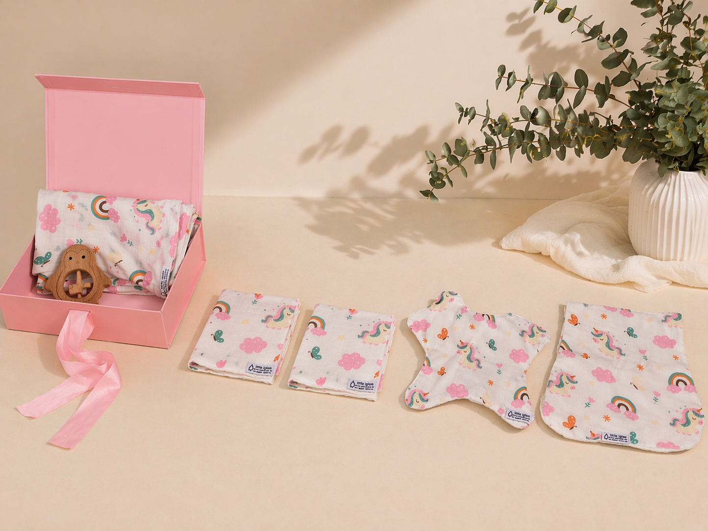 Little Igloo Unicorn Gift Box – 6 Piece Set