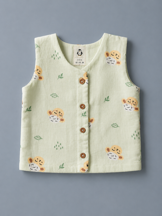 Little Meadow Muslin Duo Set ( Set of 2) | double layer