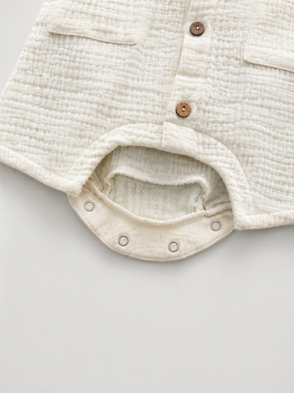 Little Cloud Cotton Muslin Romper