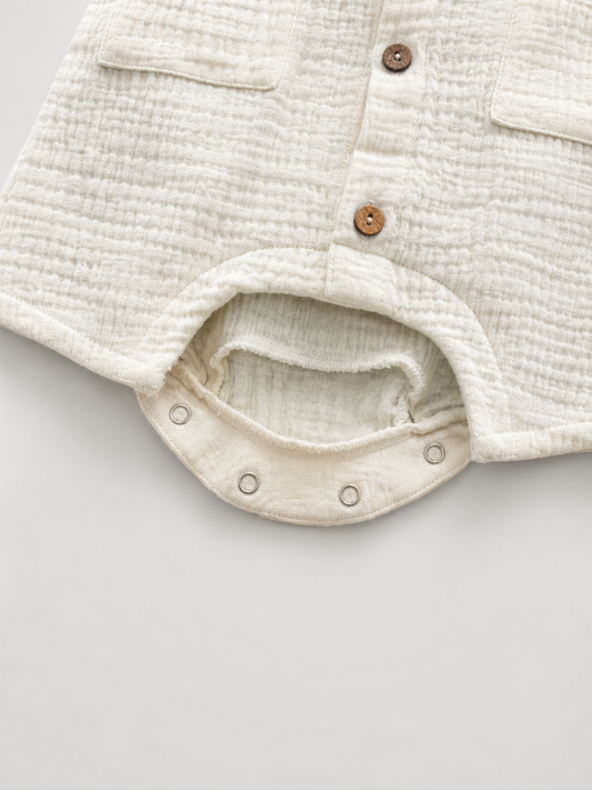 Little Cloud Cotton Muslin Romper