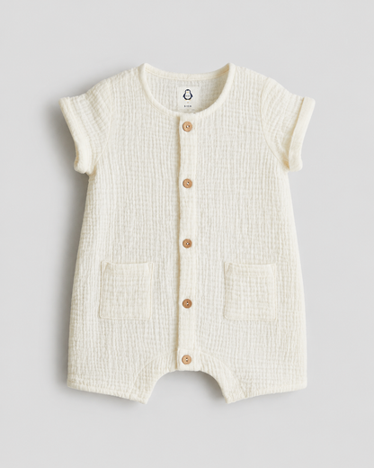 Little Cloud Cotton Muslin Romper