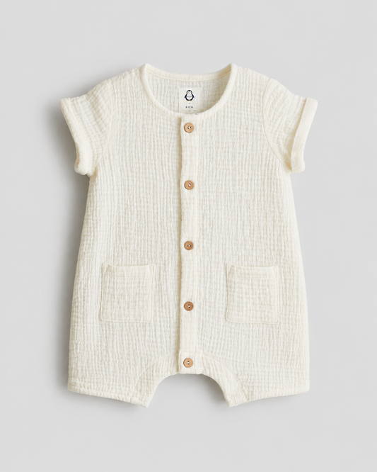Little Cloud Cotton Muslin Romper
