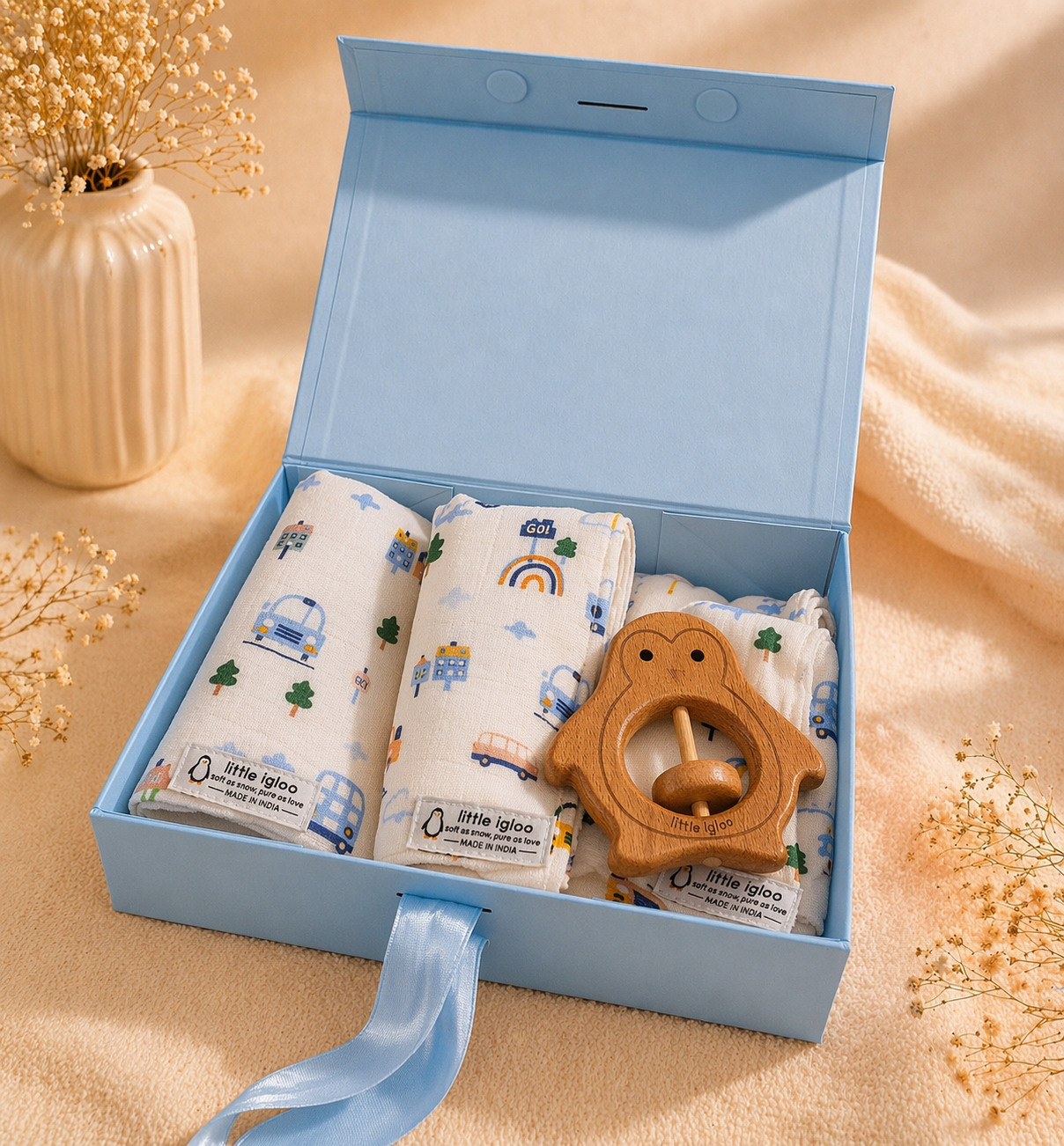 Little Igloo Boss Baby Gift Box – 6 Piece Set